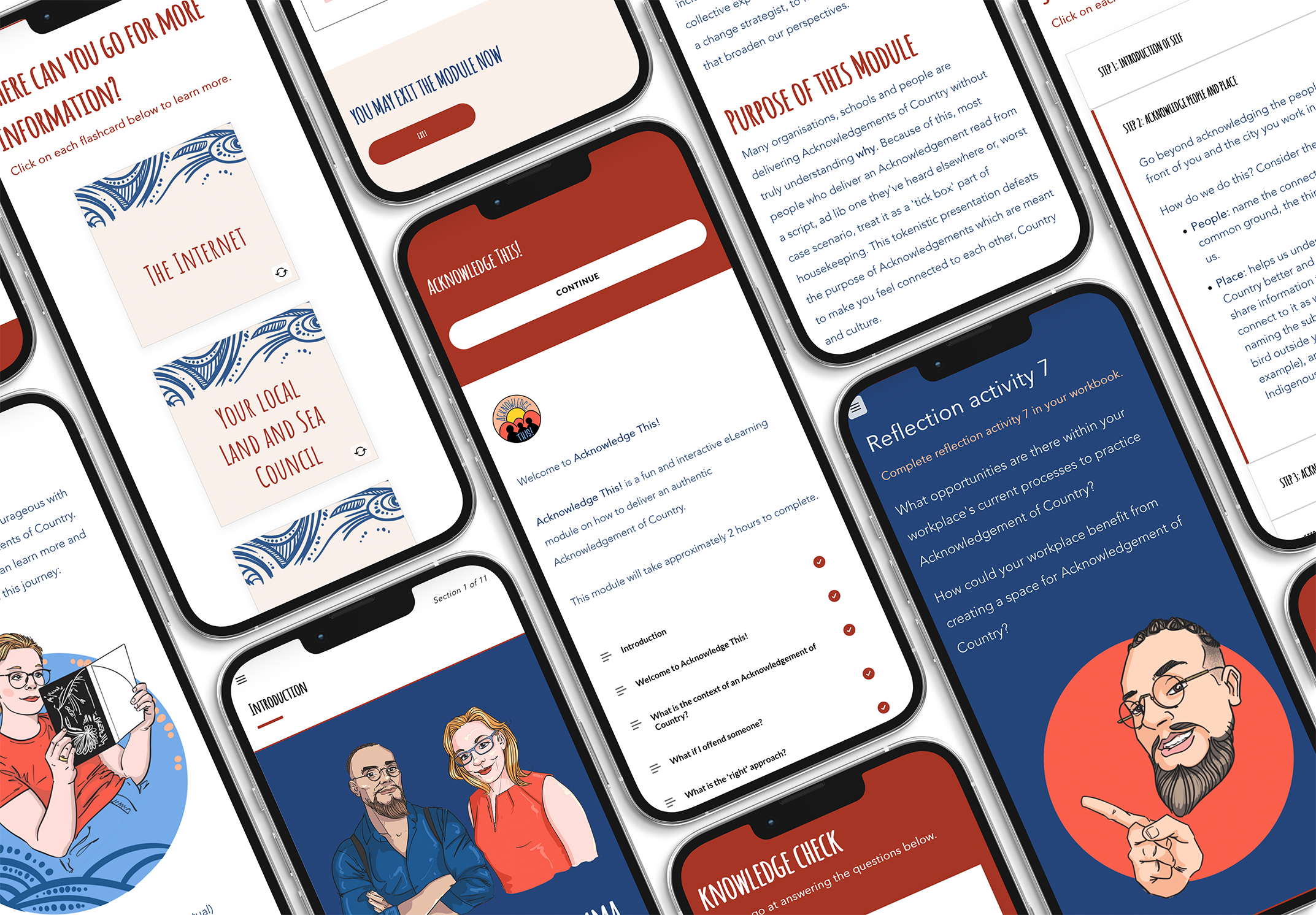 Acknowledge This! eLearning module on mobile