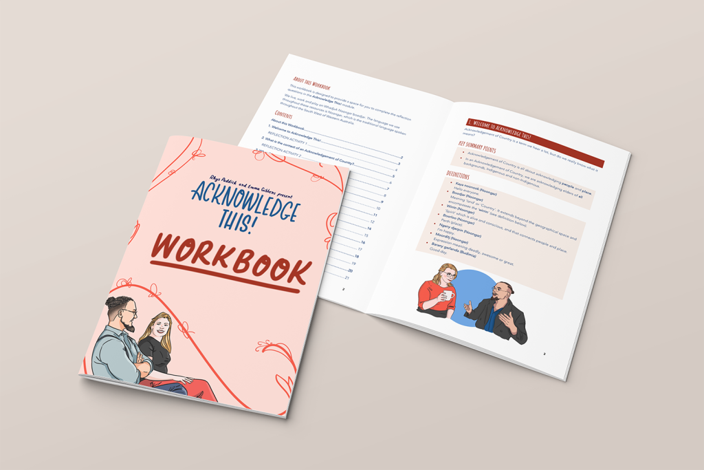 Acknowledge This! workbook page 2
