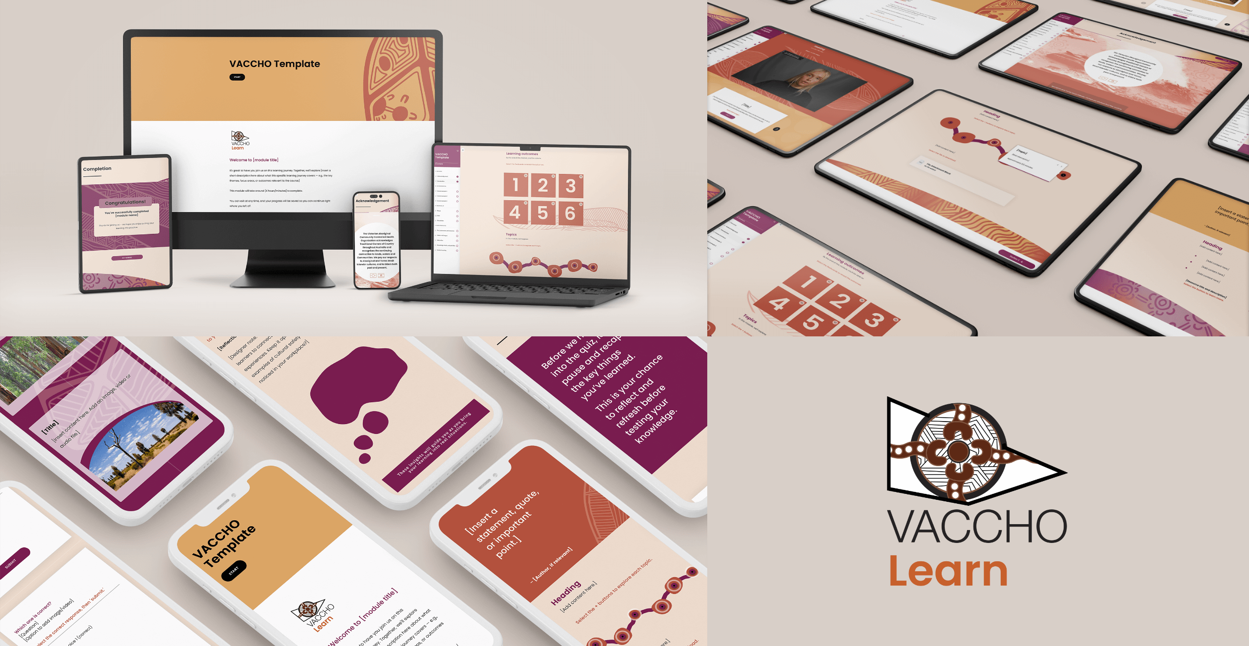 VACCHO eLearning templates