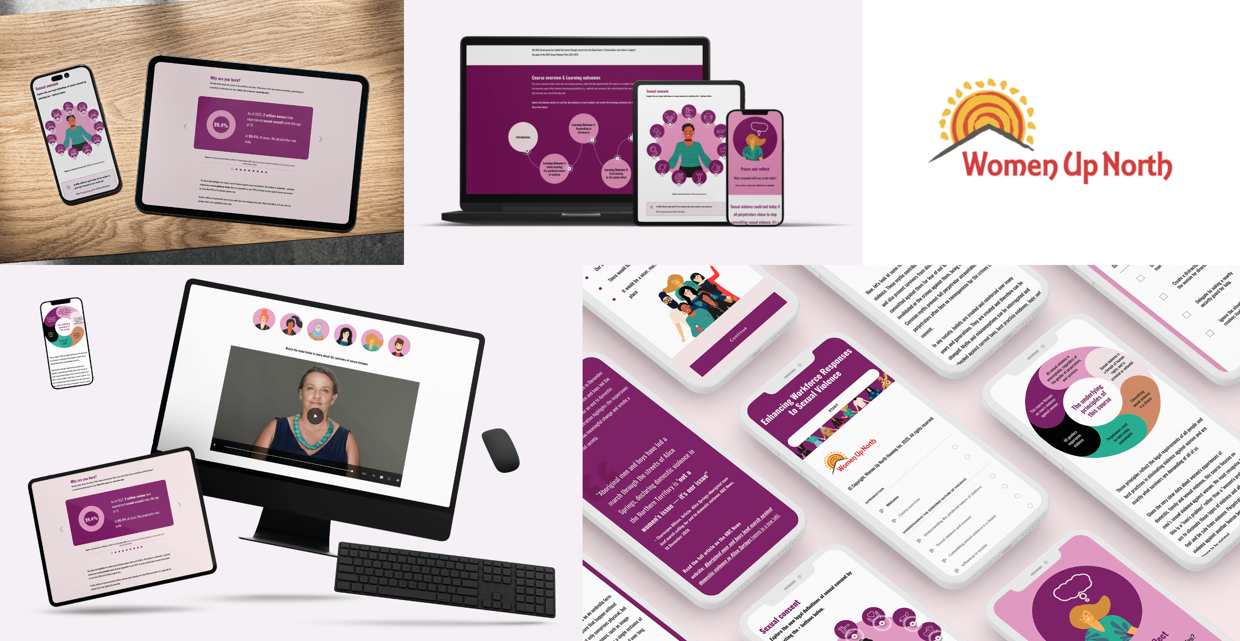 Women Up North Housing domestic violence eLearning