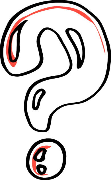 Question mark illustration