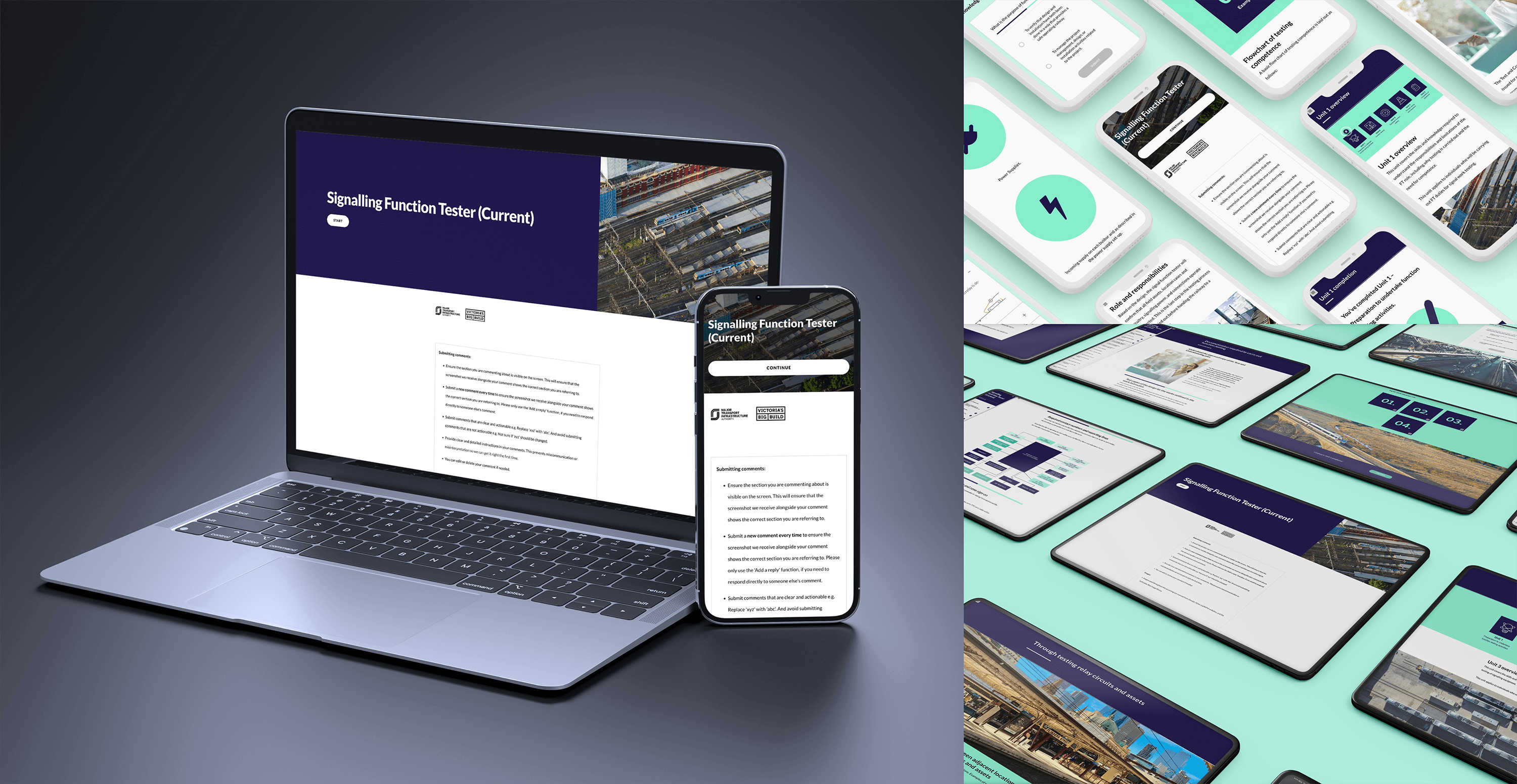 Scaffolding: Laying the Foundation 12 Omada Rail and MTIA's interactive eLearning program on railway signalling testers created in Articulate Rise 360 by Hungry Minds