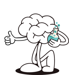 Learning Labs brain character