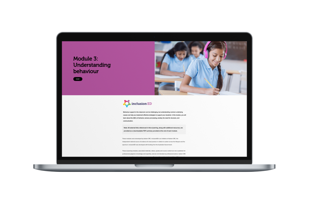 Autism CRC: inclusionED 13 inclusionED eLearning packages outcome