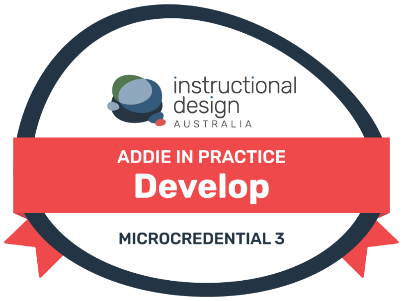 Microcredential 3 Develop