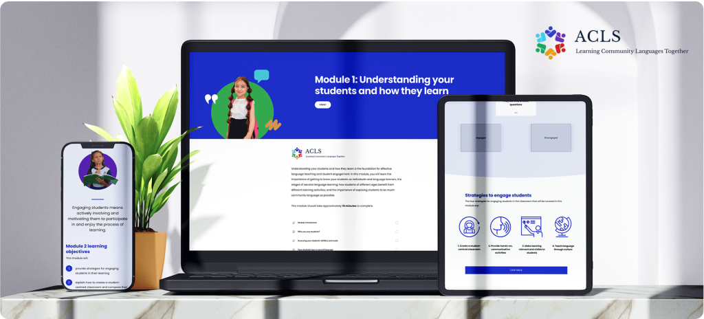 ACLS responsive eLearning course