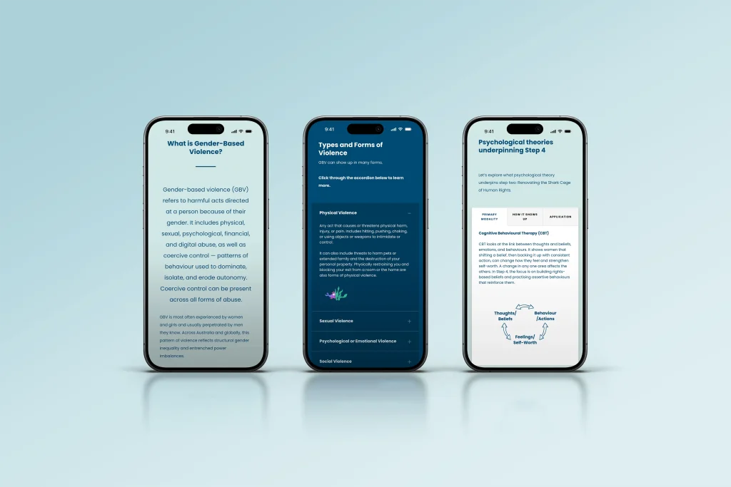The Shark Cage® 11 The Shark Cage® eLearning on mobile