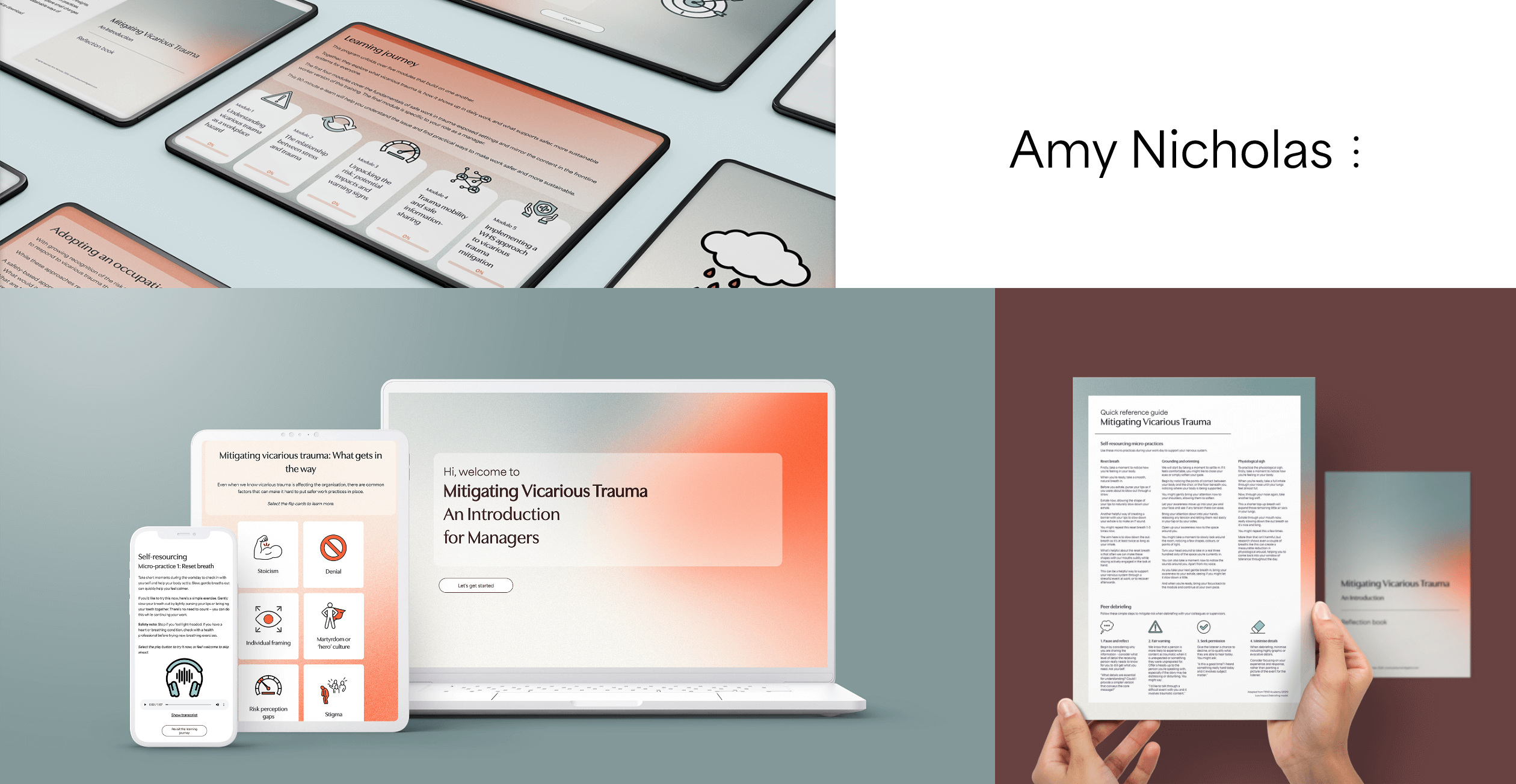 Mitigating Vicarious Trauma Bento eLearning