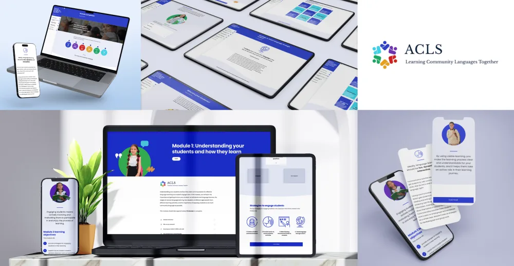 ACLS learning design eLearning program